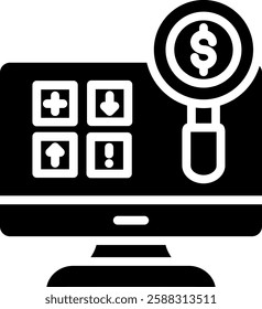 Swot Analysis Icon Element For Design
