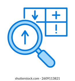 Swot Analysis Icon Element for Design