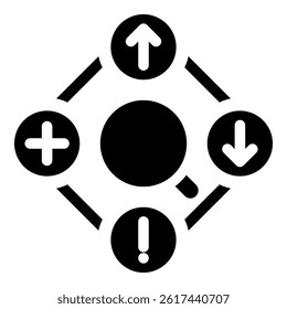 Swot Analysis Icon Element For Design