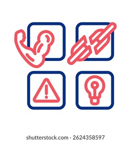 Swot Analysis Icon Element For Design
