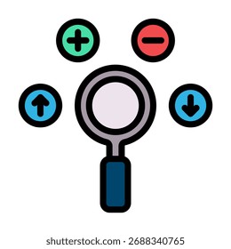 Swot Analysis Icon Element For Design