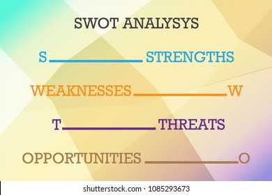SWOT Analysis table template with Strength, Weaknesses, opportunities and threat that infographic design template, 4 rectangle text boxes for presentation, report and project management tool.