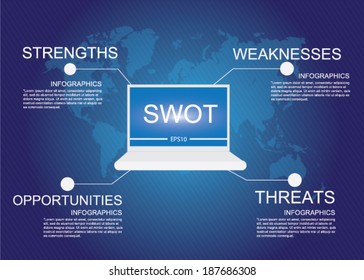 Swot Business Infographic