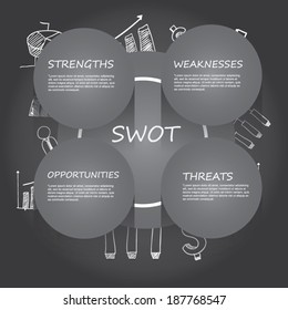 Swot Business Infographic
