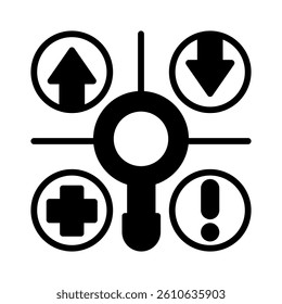 Swot Icon Element for Design