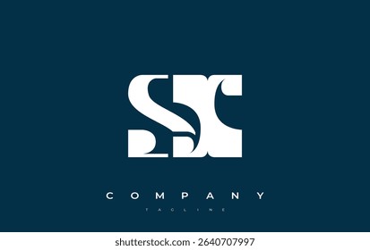 SX Abstract Geometric Logo Design. Modern and elegant logo design with simplistic typography elements, showcasing branding excellence.