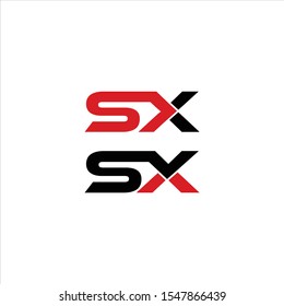 SX company linked letter logo