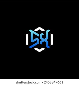 SX initial gaming concept ideas for esport team, twitch, streamer and gamer