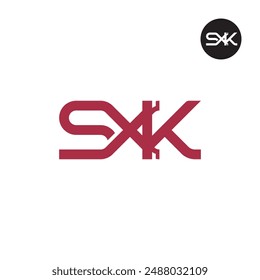 SXK Logo Letter Monogram Design