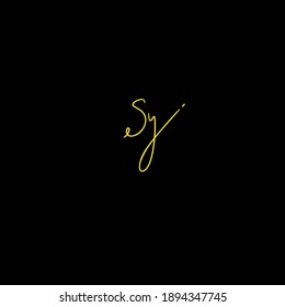 logotipo manuscrito para identidad