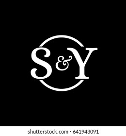 Sy Logo Stock Vector (Royalty Free) 641943091 | Shutterstock