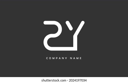 SY, YS Alphabets Letters Logo Monogram