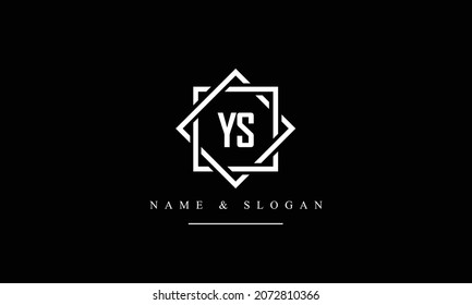 SY, YS, S, Y abstract letters logo monogram