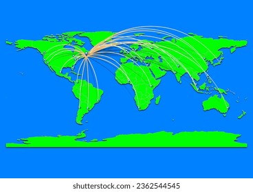Mapa de Sydney, Canadá - Mapa conceptual para Sydney, Canadá en el mapa mundial. Adecuado para conceptos de exportación. El archivo es adecuado para la edición digital y las impresiones de todos los tamaños.