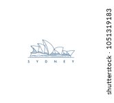 Sydney city. Vector illustration.