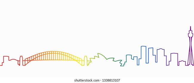 Sydney Gay-Friendly Skyline