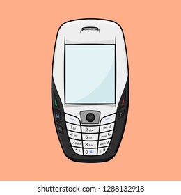 Symbian Bold Phone - Vector Design