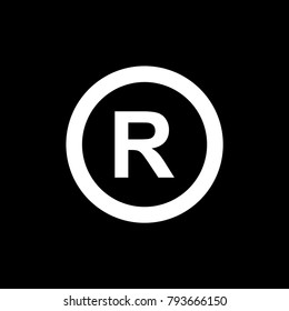 r copyright images stock photos vectors shutterstock https www shutterstock com image vector symbil r original sign 793666150