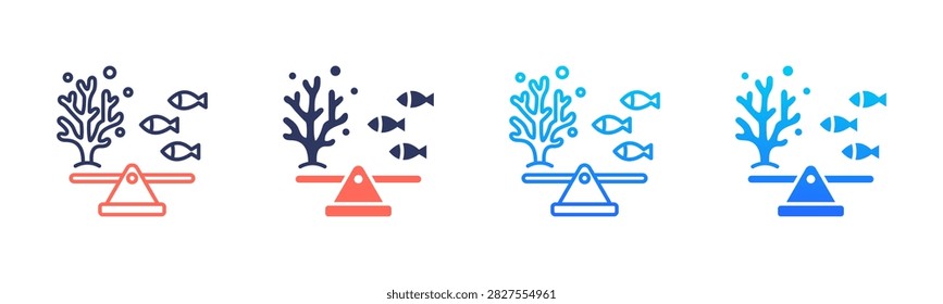 Symbiotic Balance Icon Pack In Multiple Styles