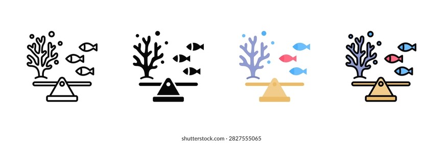 Symbiotic Balance Icon Pack In Multiple Styles