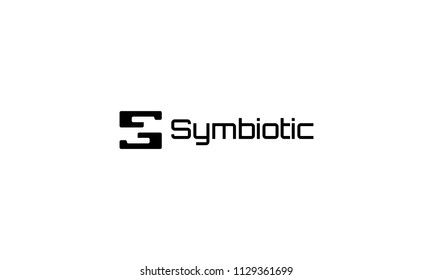 Symbiotic vector logo