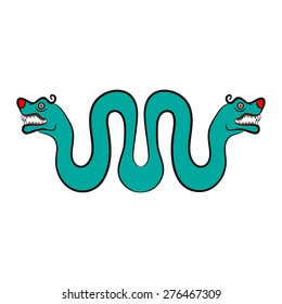 The symbol of the ancient Aztecs, priests of ancient Mexico