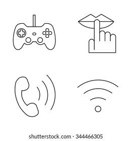 Symbol of area vector icons