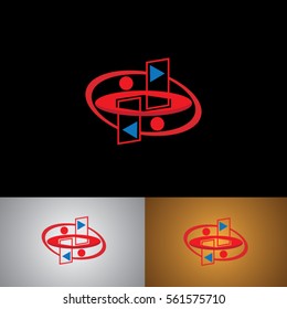 symbol arrow icon logo technology
