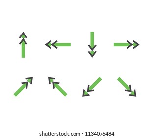 Symbol arrow icon triangle abstract, plane aircraft, letter a, mountain
