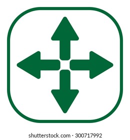 symbol arrows vector