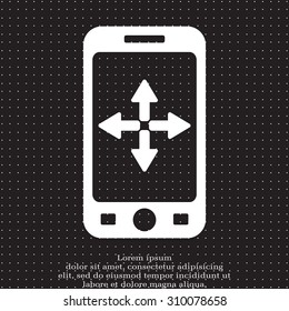 symbol arrows vector