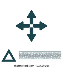 symbol arrows vector