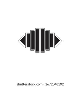 Symbol art Star vector icon illustration design