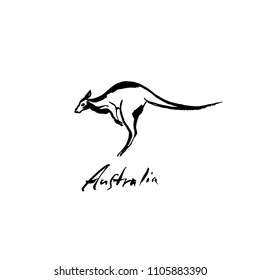 The symbol of Australia is a kangaroo.