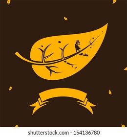 Symbol of autumn