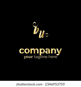 Symbol b logo on white and black background, can be used for art companies, sports, etc