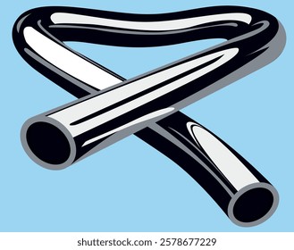 Its symbol, a bent metal tube, represents the quintessence of symphonic progressive rock.