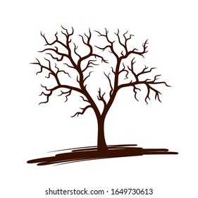 Un símbolo de un árbol grande.
