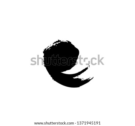 symbol of a black comma