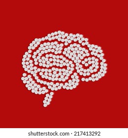 symbol of brain pills