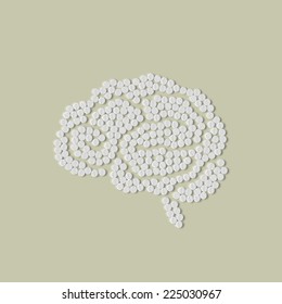 symbol of brain pills