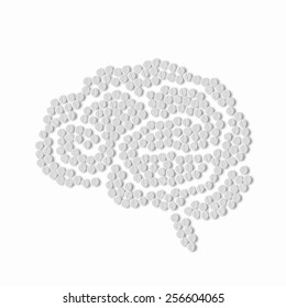 symbol of brain pills