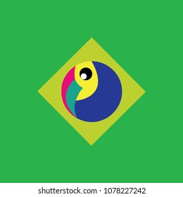 Symbol Of Brazil Tucan Icon