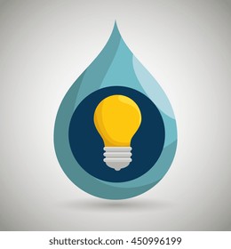 symbol of bulb isolated icon design, vector illustration  graphic 