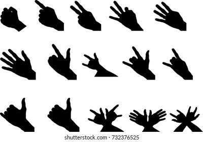 Symbol by hand