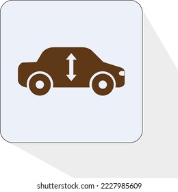 símbolo en el coche, se puede utilizar para iconos