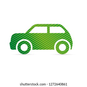 Symbol car eco friendly