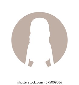 symbol casual woman cloth icon, vector illustration