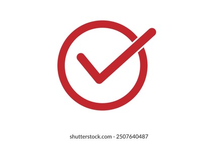 Símbolo del icono de marca de verificación.