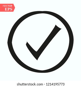 Symbol of Checked. Thin black Icon of Multimedia. Stroke Pictogram Graphic for Web Design. Quality Outline Vector Symbol Concept. Premium Mono Linear Beautiful Plain Laconic Logo. wave tick eps10